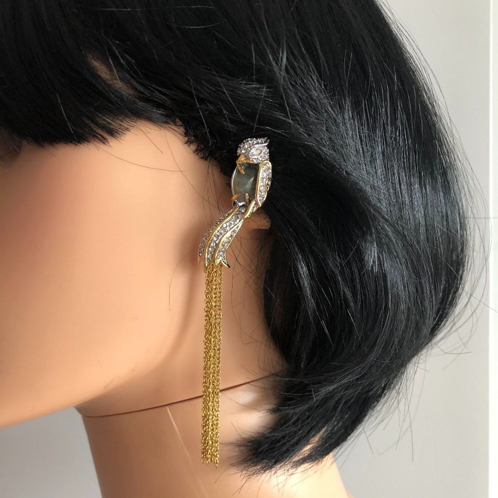 Lovebird earrings